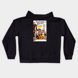 Classic Science Fiction Movie Poster - Devil Girl from Mars Kids Hoodie